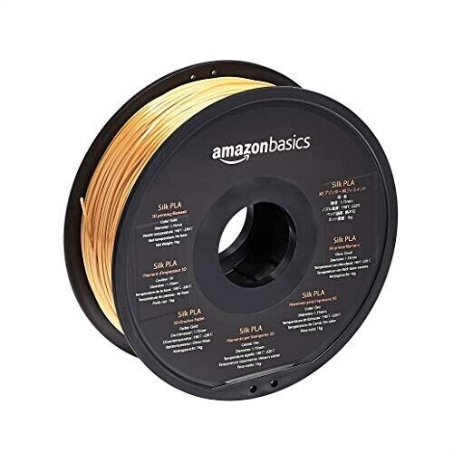 AmazonBasics Filament aus SILKPLAKunststoff, 1.75 mm, 1kgSpule