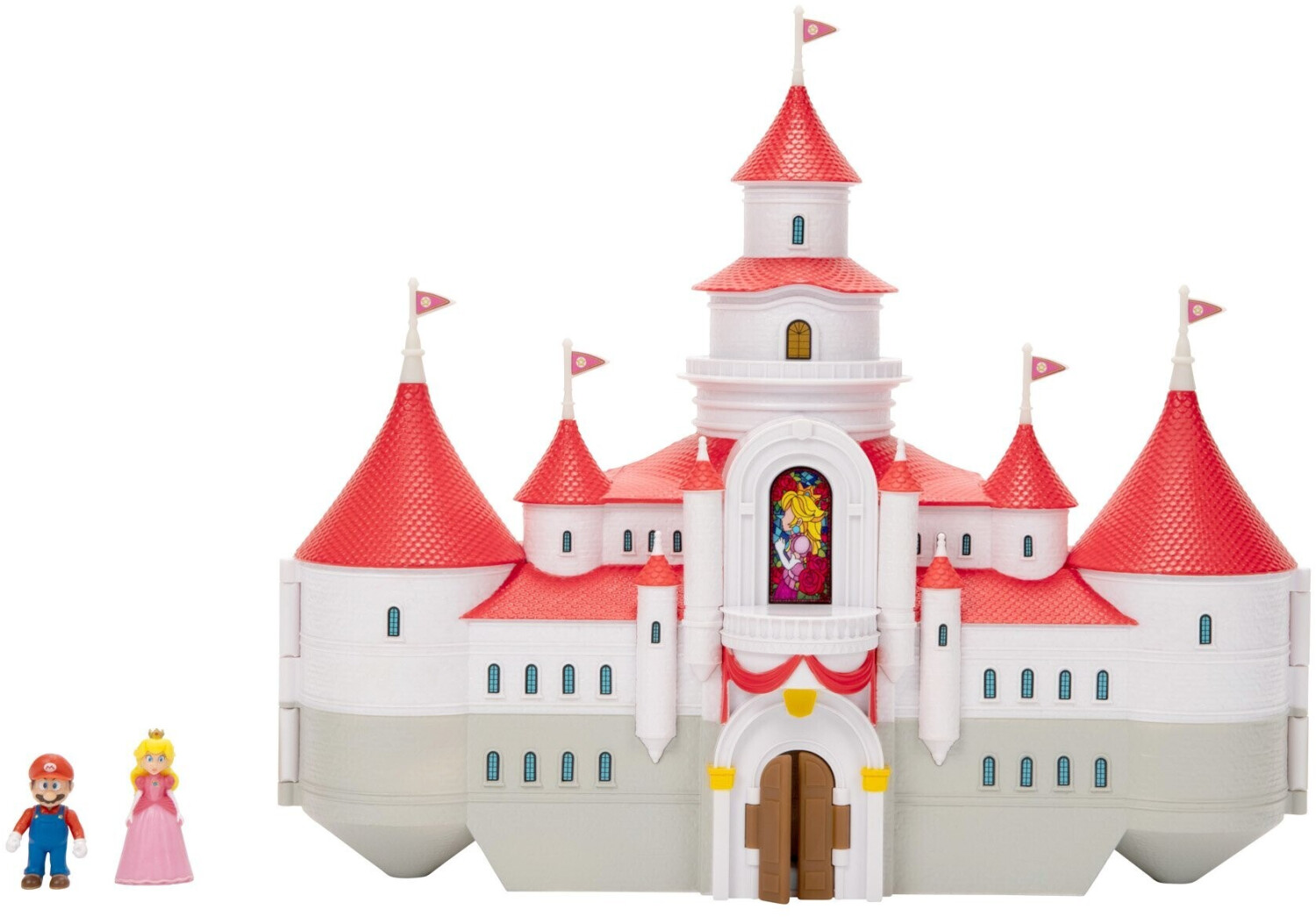 Jakks Pacific Nintendo The Super Mario Bros Movie - Mushroom Kingdom Castle