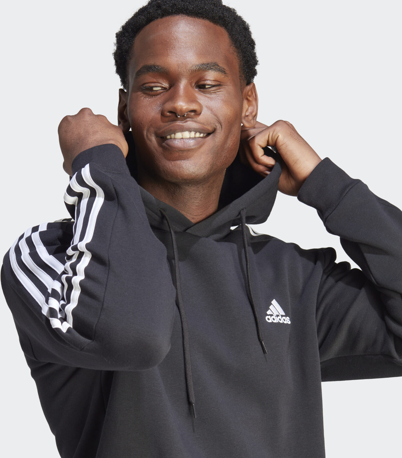 Adidas 3 streifen hoodie hot sale