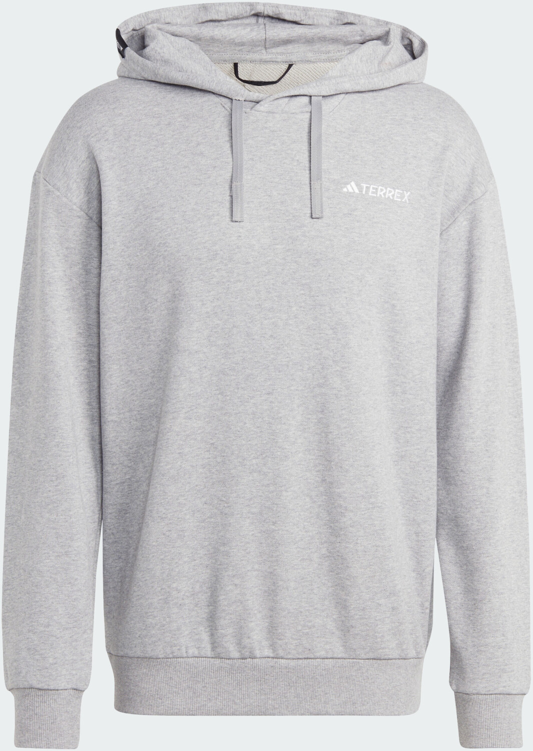 Adidas Man Organiser Logo Hoodie medium grey heather (IB6564)