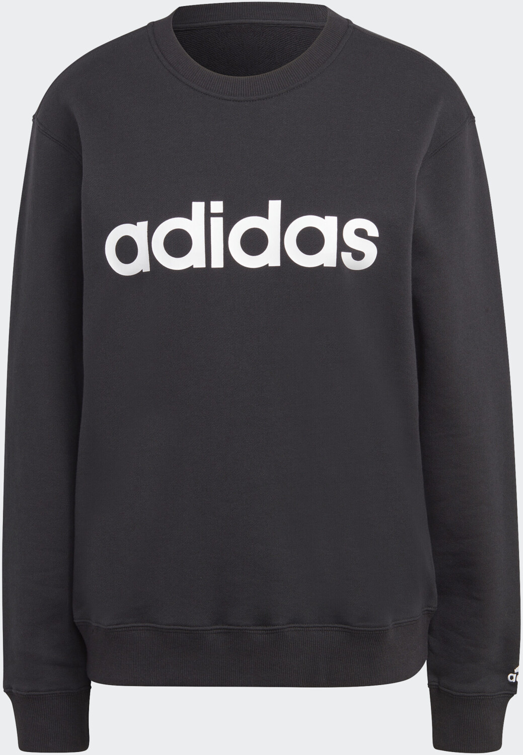 Adidas Woman Essentials Linear French Terry Sweatshirt black/white (IC6878)