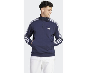 Adidas Man Essentials 3-Stripes 1/4-Zip Sweatshirt legend Ink/white  (IJ8904-0012) ab 44,99 € | Preisvergleich bei