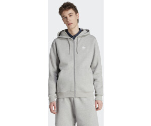 Adidas originals trefoil half zip hoodie clearance