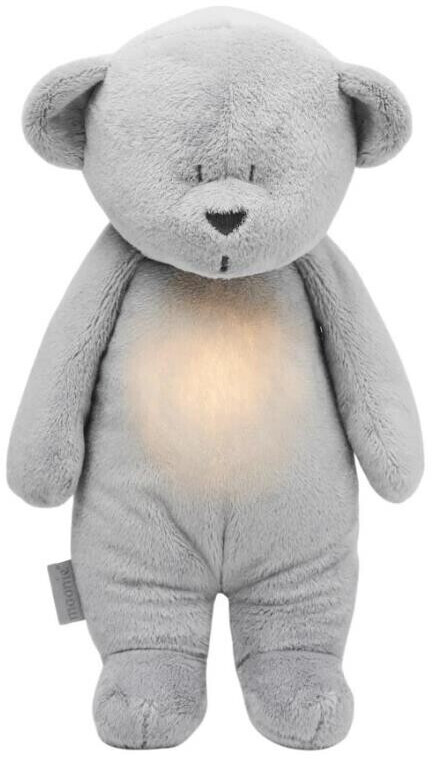 Moonie Organic Humming Bear 28 cm silver