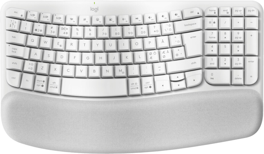 Logitech Wave Keys White (Nordic)