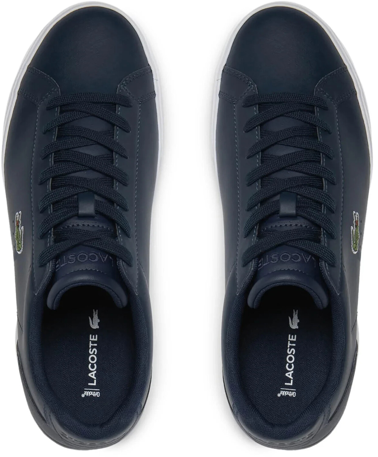 Lacoste lerond navy leather discount