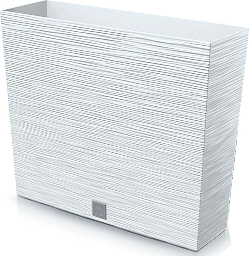 Prosperplast Prosperplast Furu Case Tower Flower 58 cm white - detail view