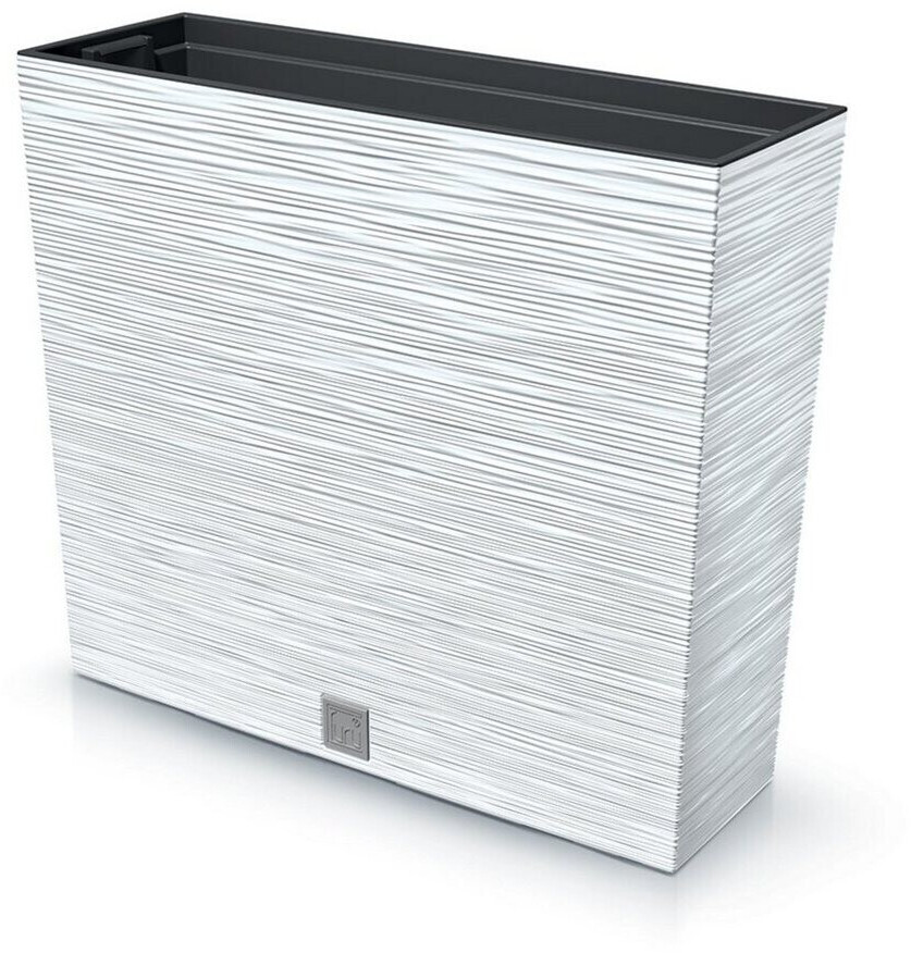Prosperplast Furu Case Tower Flower Pot Plastic white