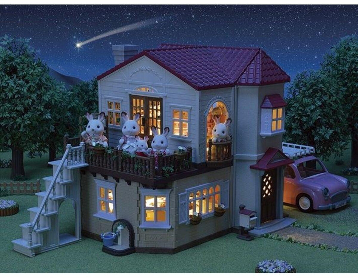 Sylvanian family casa con luces store