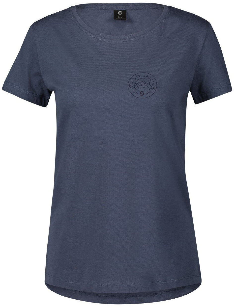 Scott Tee W's Graphic SS metal blue