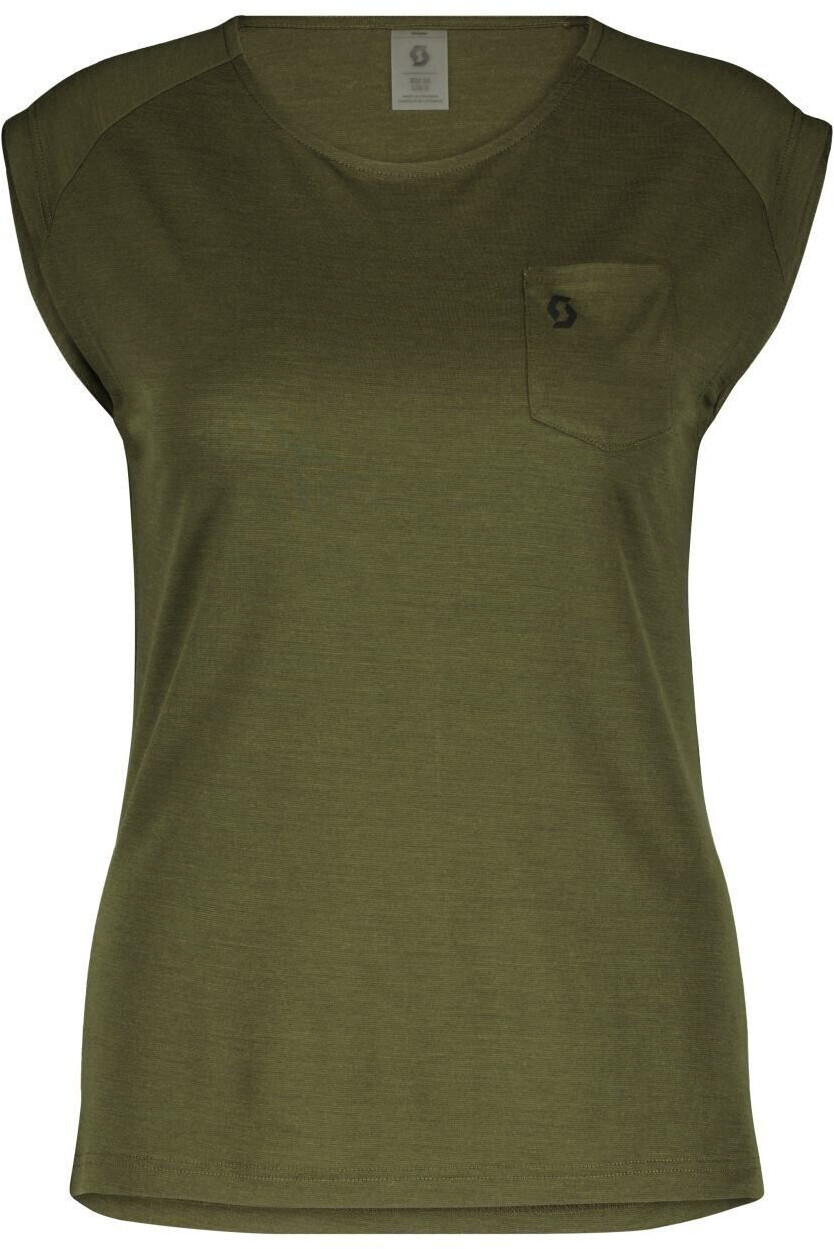 Scott Tank W's Defined Merino fir green