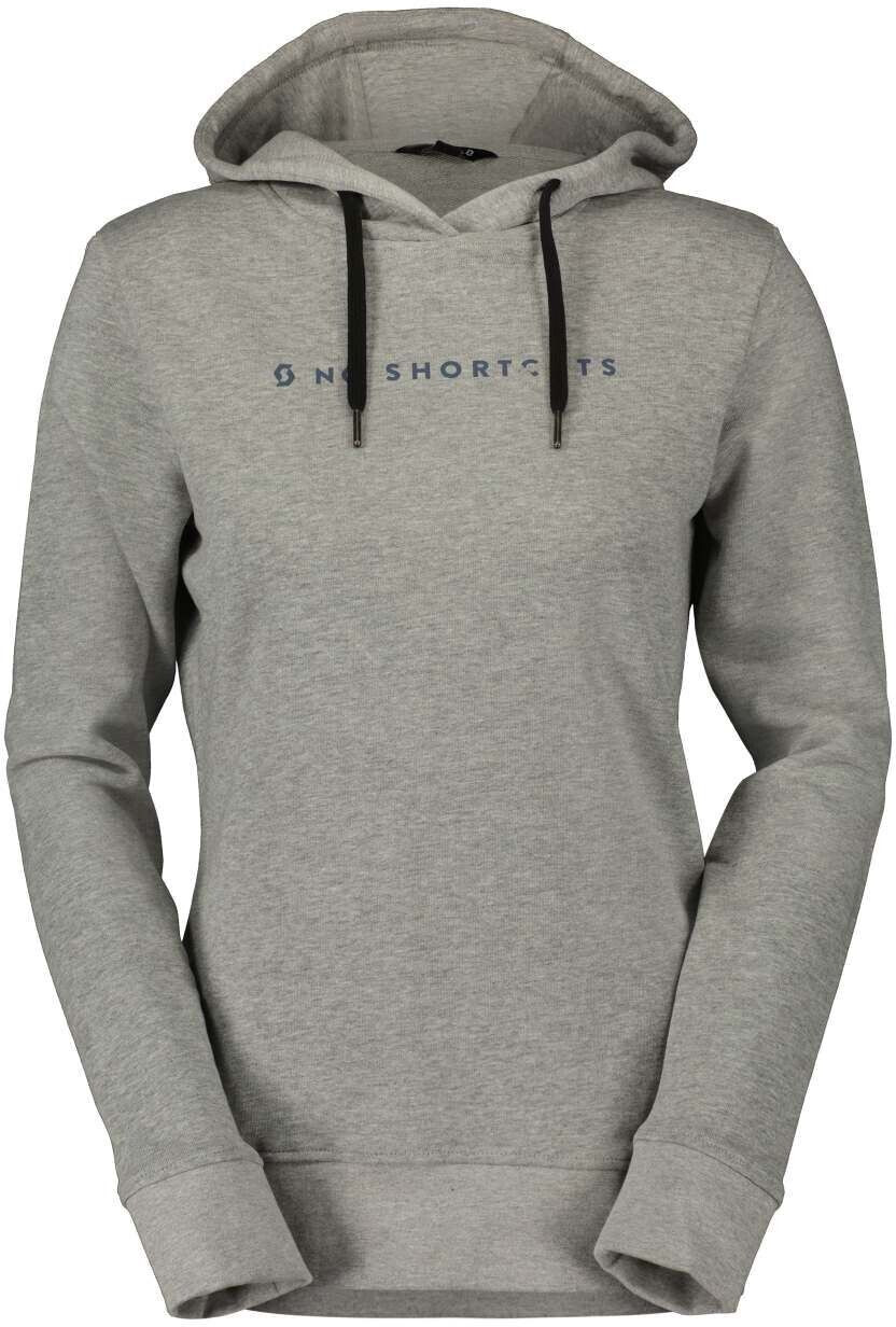Scott Hoody W's No Shortcuts LS grey melange