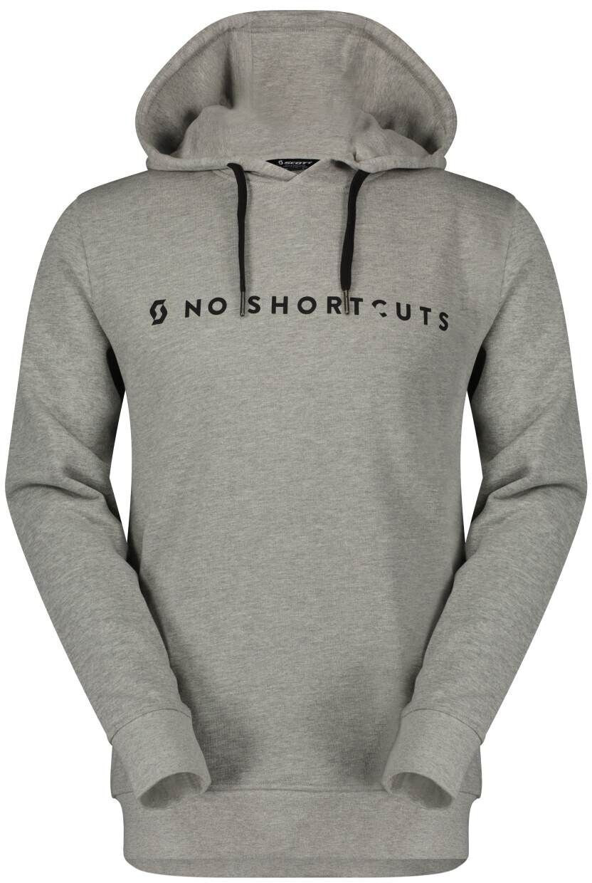 Scott Hoody M's No Shortcuts LS grey melange