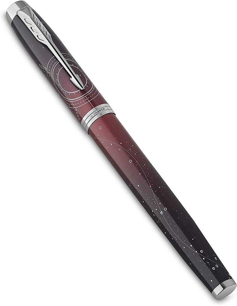 Parker Filler IM Premium S.E. Portal spring M made of stainless steel red chrome trim