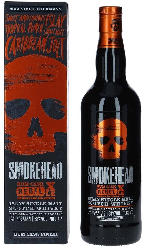Smokehead Rum Rebel XLE 0,7l 58%