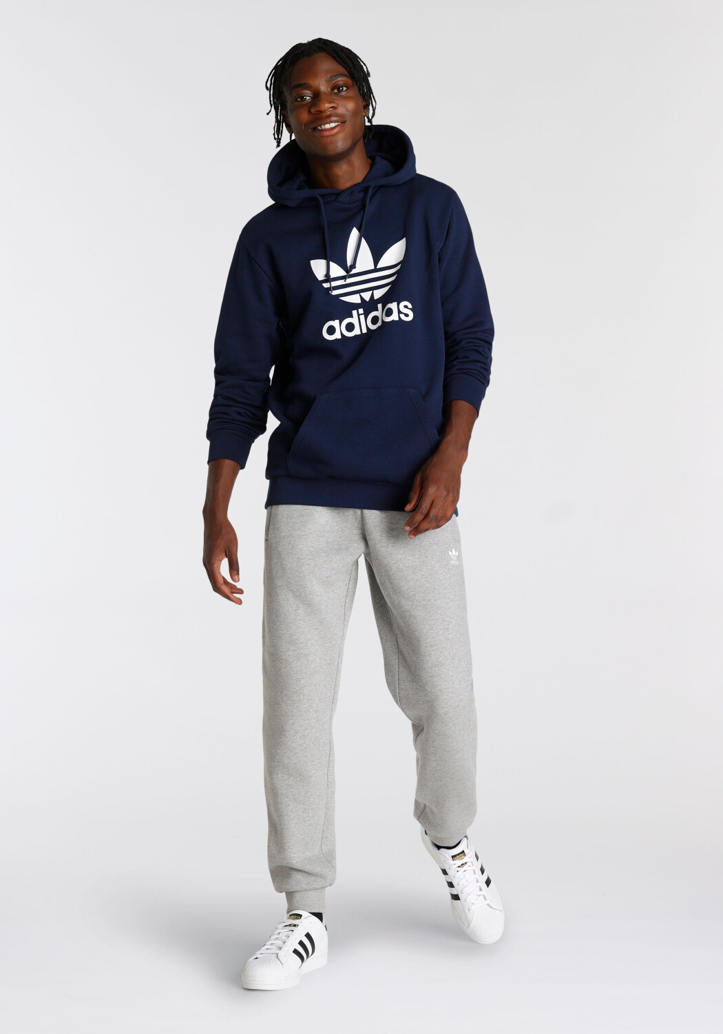 Adidas Men Originals Adicolor Classics Trefoil Hoodie night indigo (IA4886)  ab 42,49 € | Preisvergleich bei