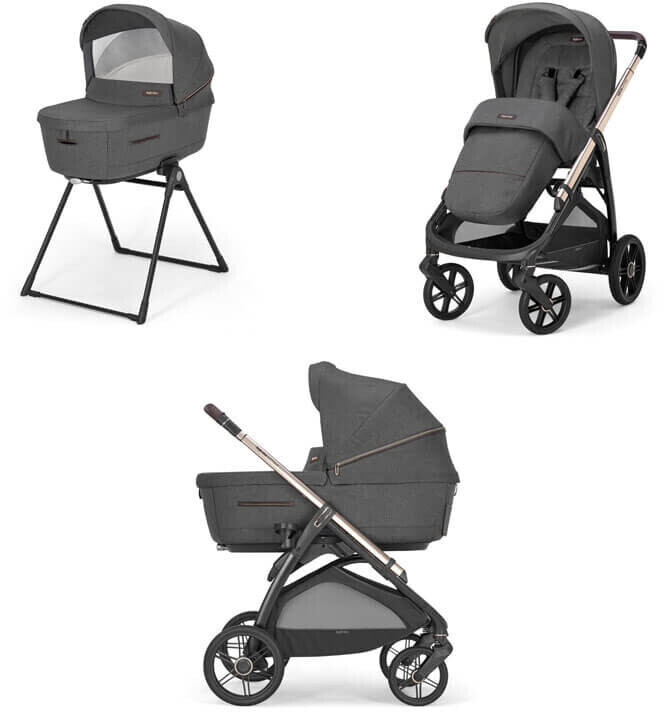 Inglesina Duo Aptica Gris Velours/Noir Palladio