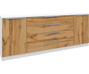Borchardt-Möbel bei Preisvergleich matt-weiß/wotan-eiche 200x78cm ab € | 239,27 Oliva