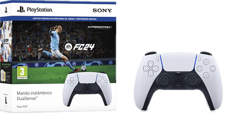 Manette sans fil DualSense + jeu EA Sports FC 24 PS5 SONY à Prix Carrefour