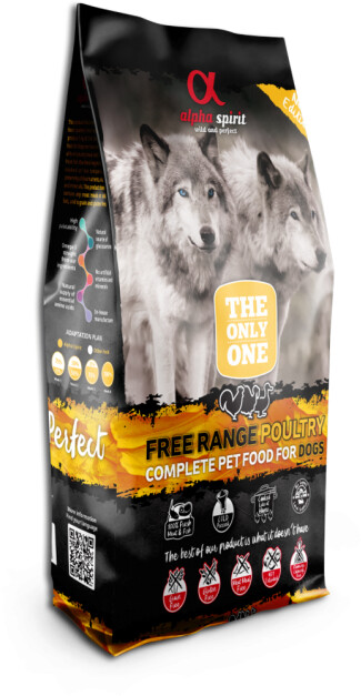 ALPHA SPIRIT Pienso Grain Free Multiprotein The Only One Saco 3 Kg :  : Productos para mascotas