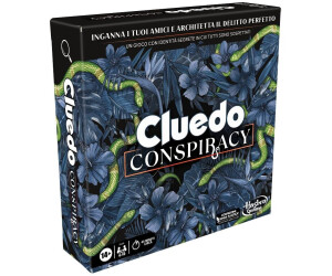 Cluedo conspiracy, gioco da tavolo per adulti e ragazzi, dai 14 anni in su,  gioco di strategia con identità segrete, per 4-10 giocatori - Toys Center
