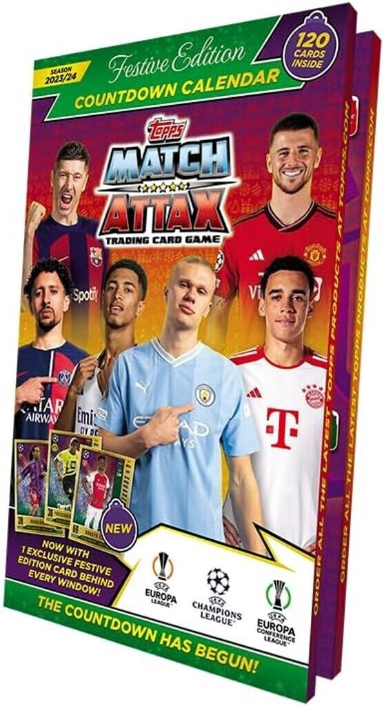 Topps Match Attax Adventskalender UEFA Champions League 2023/2024 ab 40