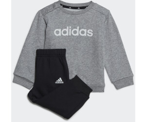 Adidas Kids grey € (HR5882) bei medium heather/white ab Preisvergleich 18,30 Essentials | Lineage Jogginganzug