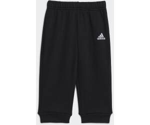 Adidas Kids Essentials Lineage Jogginganzug ab heather/white | (HR5882) Preisvergleich bei medium 18,30 € grey