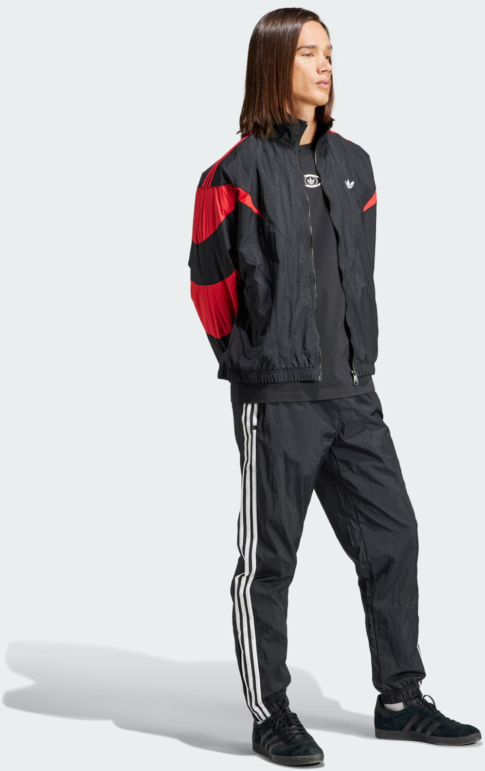 Adidas Man Rekive Preisvergleich bei black/better Jacket € ab (HZ0729) scarlet 54,00 | Originals Woven