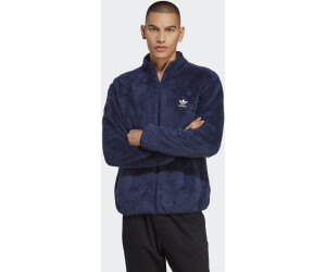 Adidas Men's Adicolor Classics Trefoil Teddy Fleece Jacket, XXL, Night Indigo