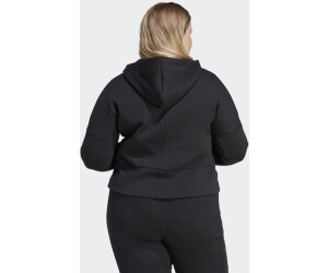 Adidas slim top hoodie schwarz