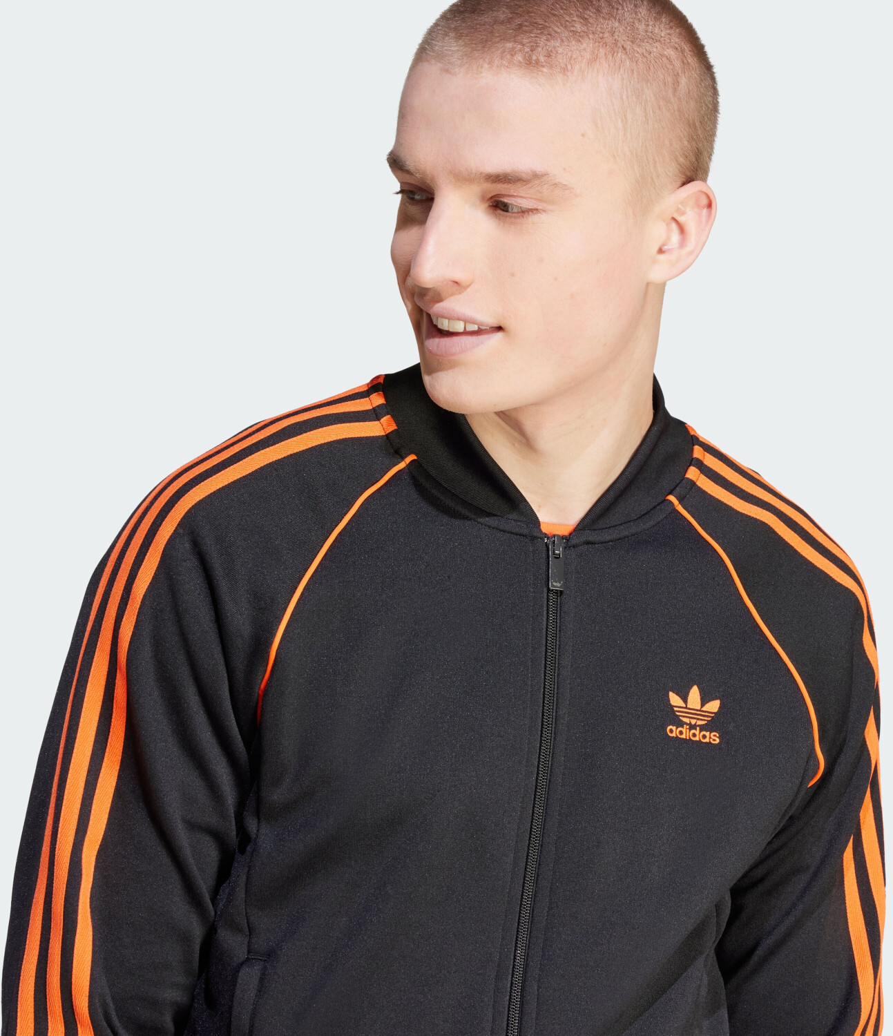 Survetement adidas sst orange new arrivals