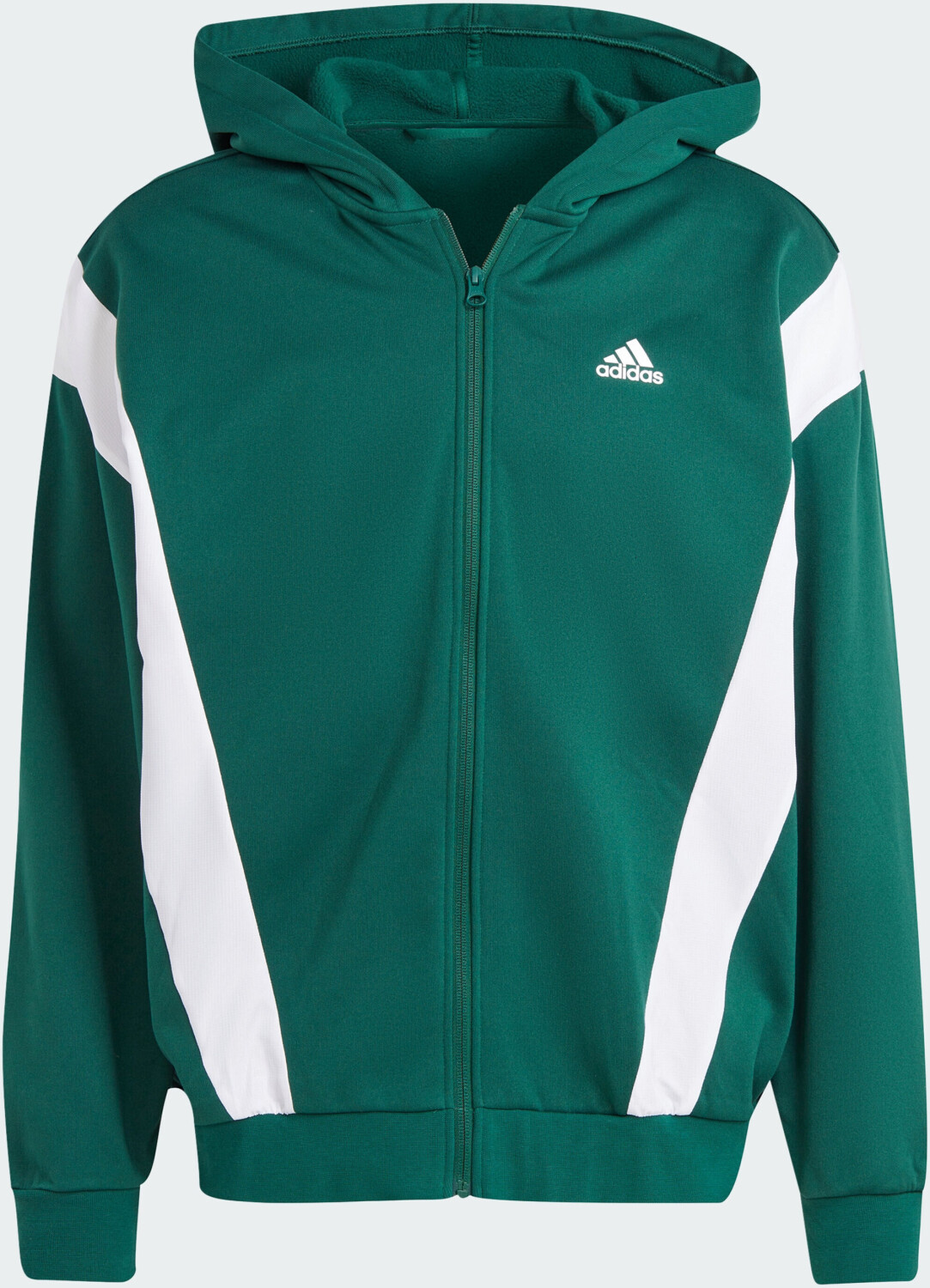 Adidas Man Sportswear Fleece Hooded Track Suit collegiate green (IJ6068 ...