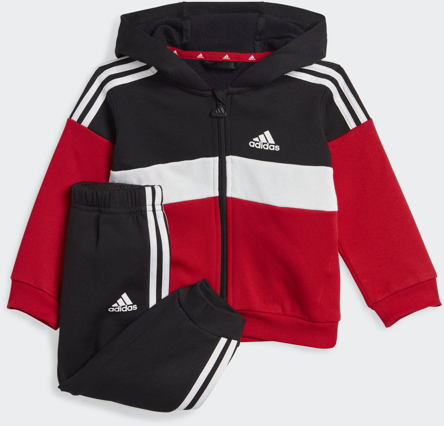 ab Adidas 35,00 scarlet (IJ6324) Preisvergleich Kids € black/white/better Suit Colorblock | 3-Stripes Kids bei Tiberio Track