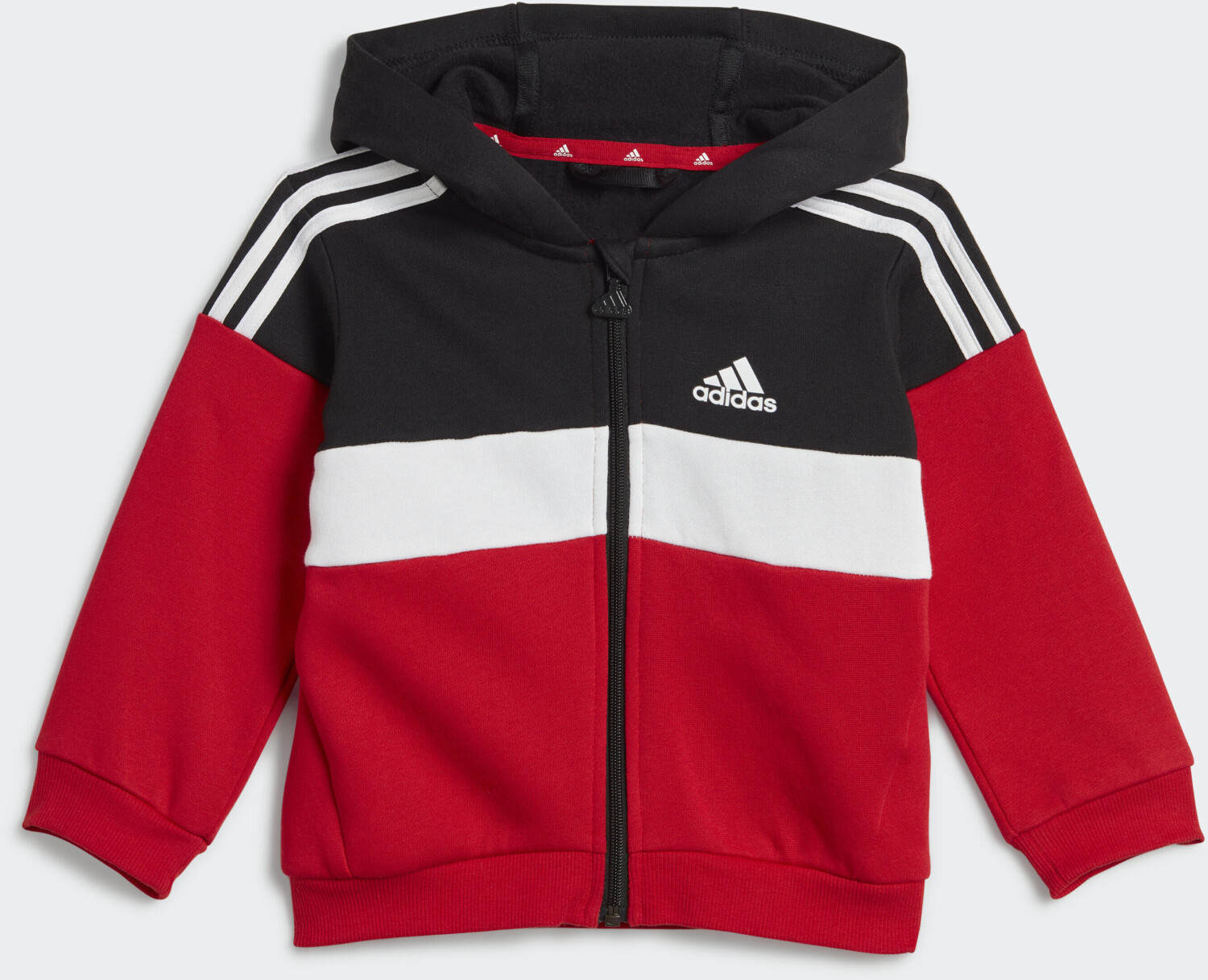 Kids bei 35,00 3-Stripes Tiberio (IJ6324) ab Colorblock Preisvergleich Adidas black/white/better € scarlet Track Suit | Kids