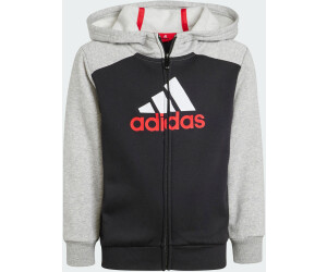 (IJ6386) Preisvergleich Adidas medium Essentials Track | Logo Suit Big Kids € ab grey bei 42,26 heather/black Kids