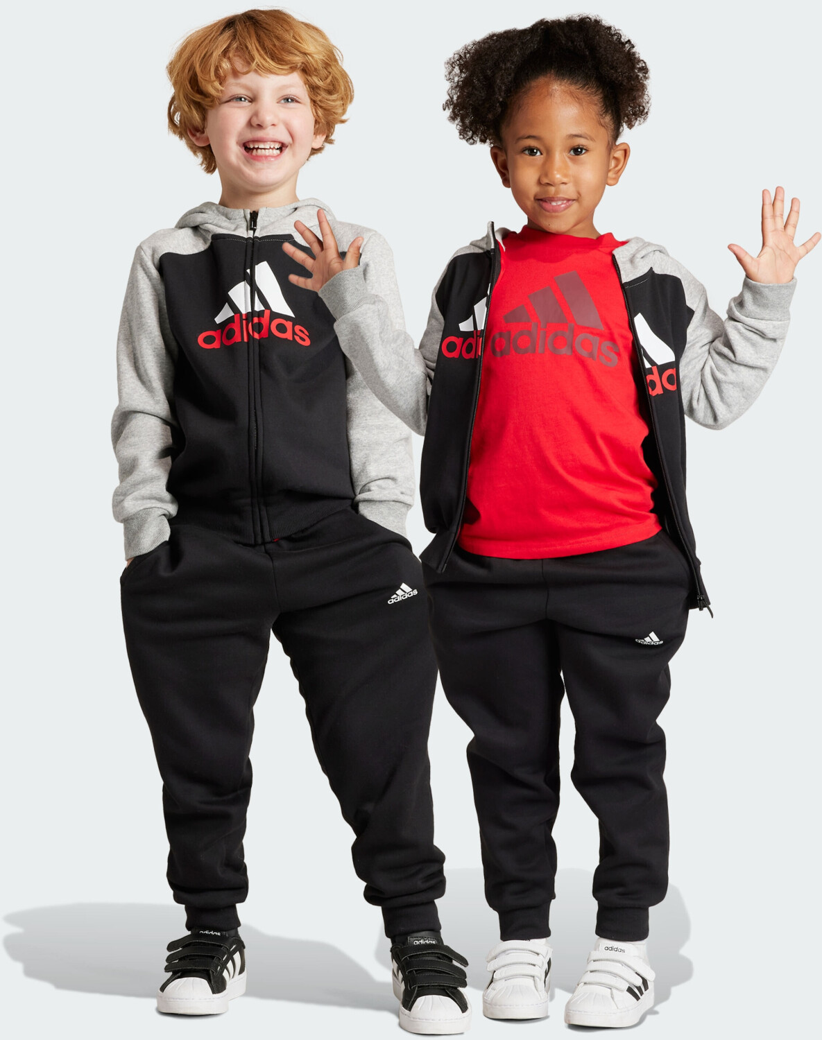 Adidas Kids Essentials Big Logo Kids Track Suit medium grey heather/black  (IJ6386) ab 42,26 € | Preisvergleich bei