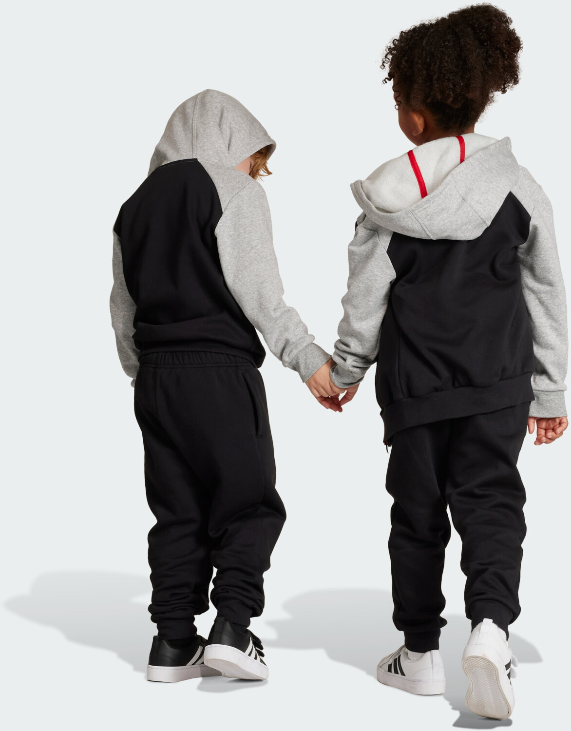 Adidas Kids Essentials Big Kids | Suit heather/black € Preisvergleich ab 42,26 bei medium Logo Track (IJ6386) grey