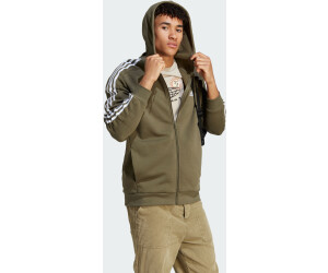 Adidas originals id96 outlet full zip hoodie olive