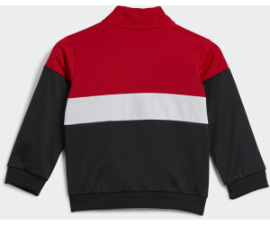 Adidas Kids Tiberio 3-Stripes Suit | Track Shiny better bei scarlet/ ab Preisvergleich Colorblock 35,89 (IJ8723) € white/black