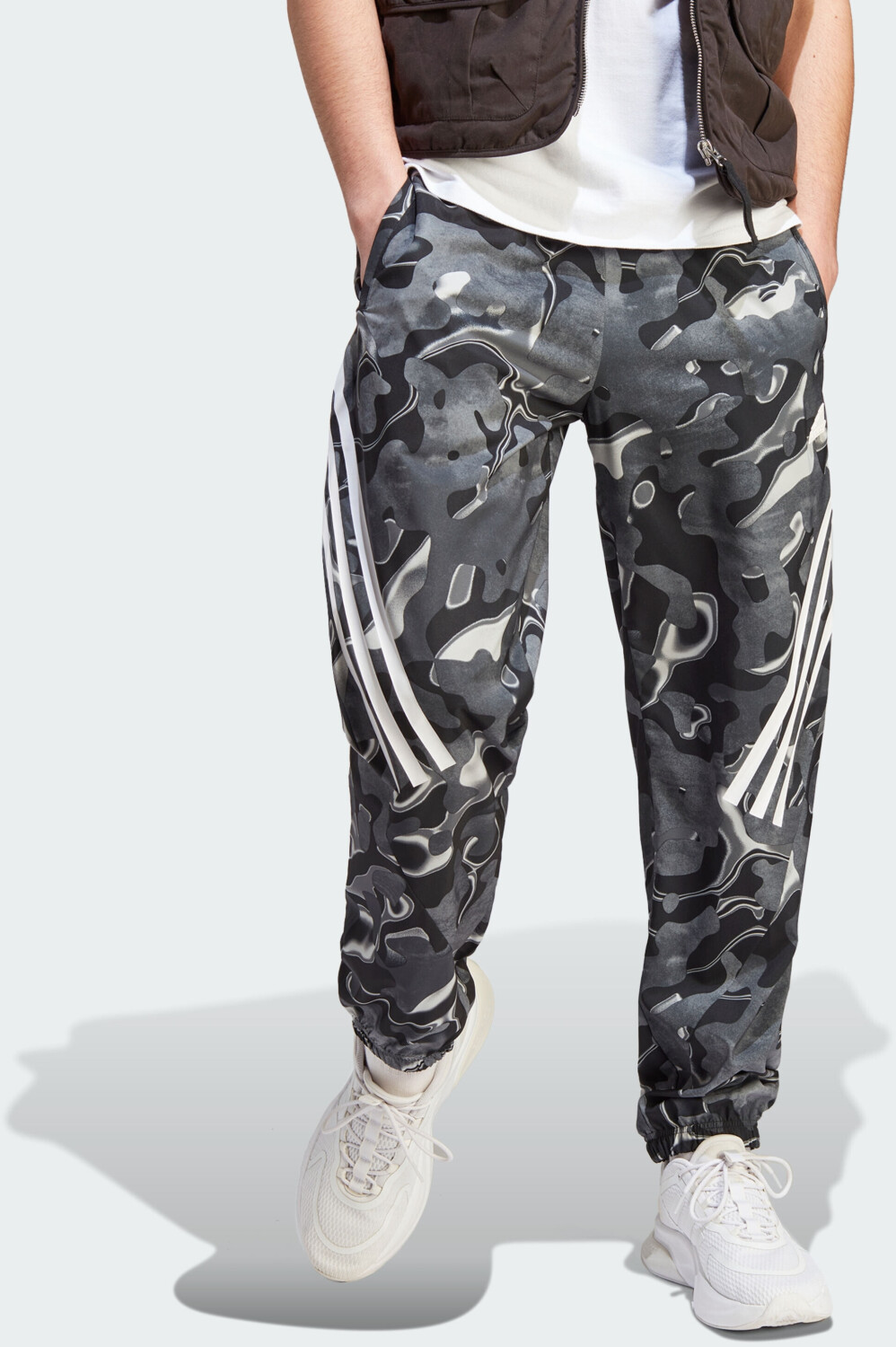 All white adidas pants deals
