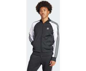 Adidas jacket mens black and white 2025