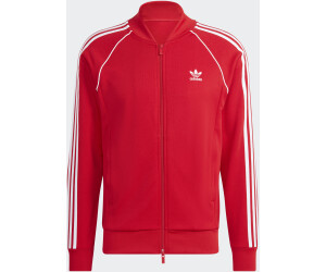 Adidas originals red jacket sales