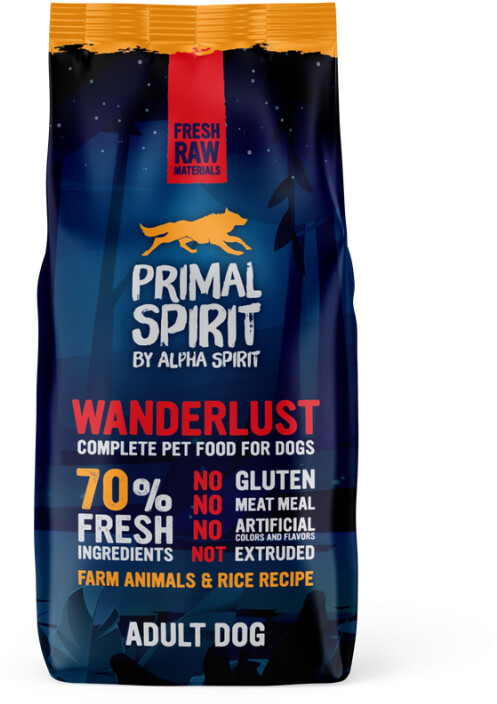 Alpha Spirit Primal Spirit 70% Wanderlust 12 kg