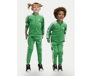 bright green adidas tracksuit