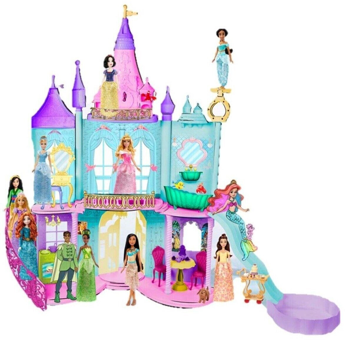 Princesses Disney-Château Aventures Magiques I HLW29 I MATTEL