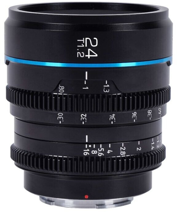 Sirui Nightwalker 24mm T1.2 S35 Cine Canon RF noir