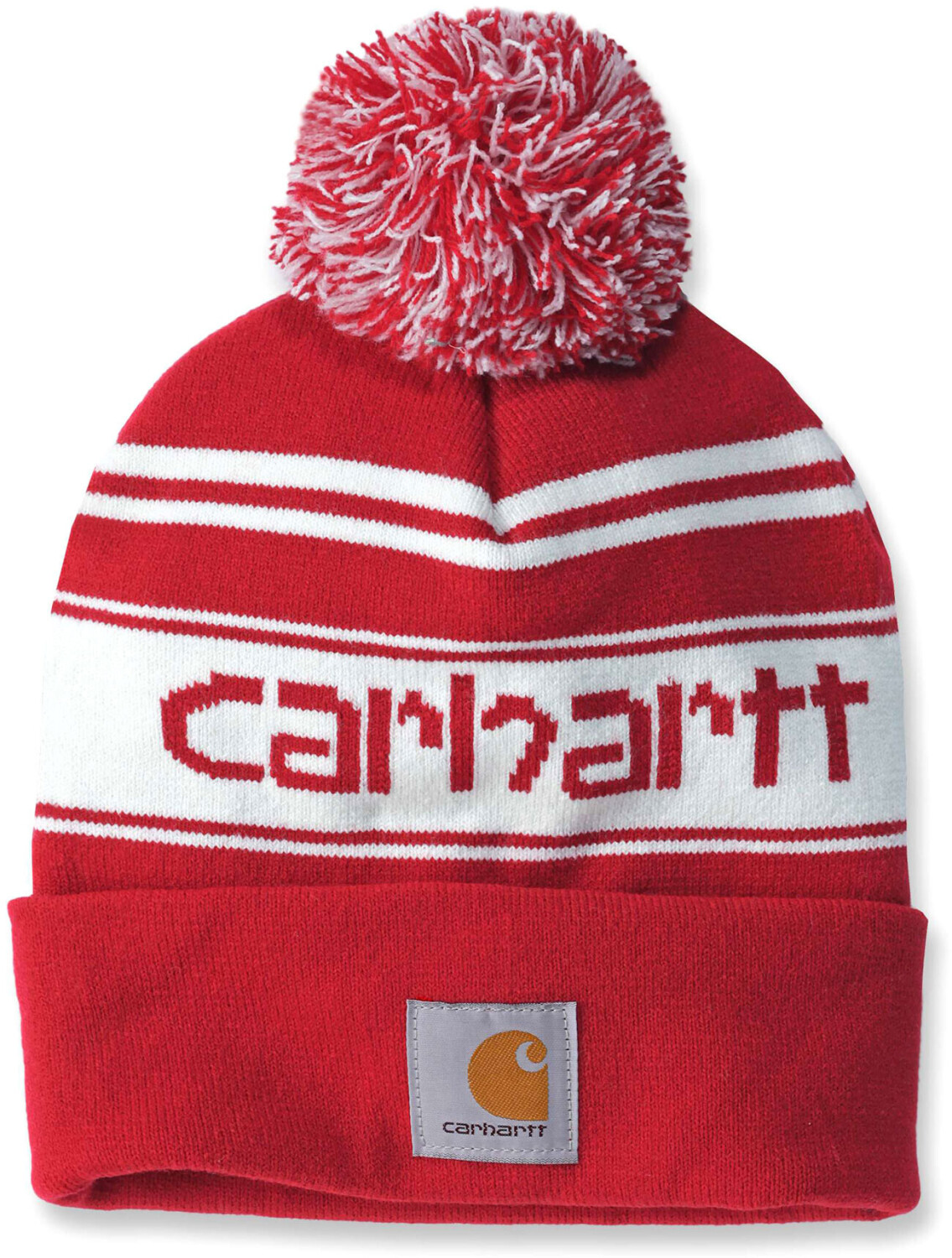 Bonnet Carhartt avec logo et pompon 106003