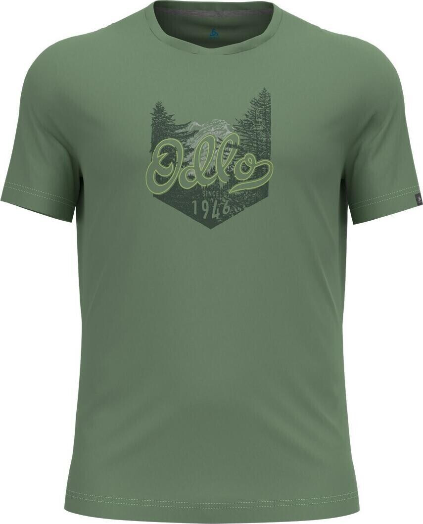 Odlo T shirt Crew Neck Short Sleeve Nikko Logo (551362) loden frost ab