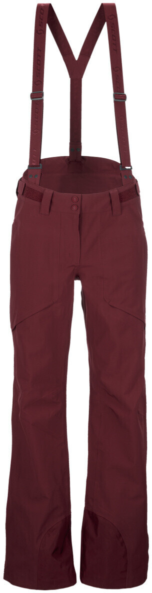 Scott W's Ultimate Amaranth Red Trousers Women's ski trousers : Snowleader